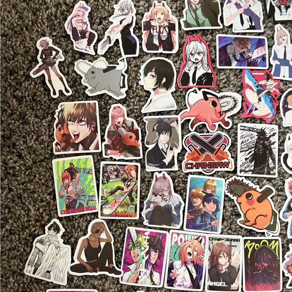 Chainsaw Man Anime Sticker Set of 50 pcs - Picture 4 of 6